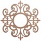 Ekena Millwork Dijon Wood Fretwork Pierced Ceiling Medallion, Wood (Paint Grade), 16"OD x 5 1/4"ID x 3/8"T CMWP16X16X0375DIMF - alternate 1
